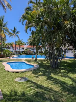 Piscina en o cerca de Villas Puerto Iguanas, Marina Mazatlán