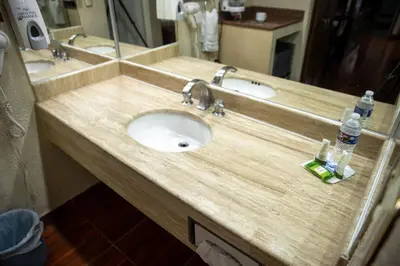 Un baño de Hotel San Martin