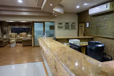 Zona de estar de Hotel San Martin
