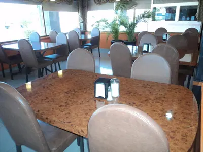 Un restaurante o sitio para comer en Hotel San Martin