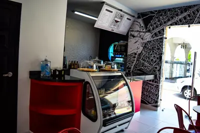 Una cocina o zona de cocina en Hotel Dwana