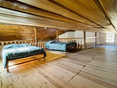 Cama o camas de una habitación en Cabañas De Lolita En Barrancas del cobre