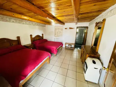 Zona de estar de Cabañas De Lolita En Barrancas del cobre