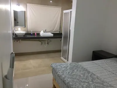 Un baño de Linda casa 12 Malecon Central Park Acuario