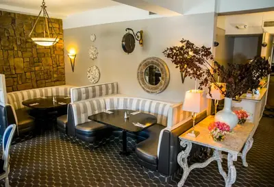 Zona de estar de Hotel Fray Marcos