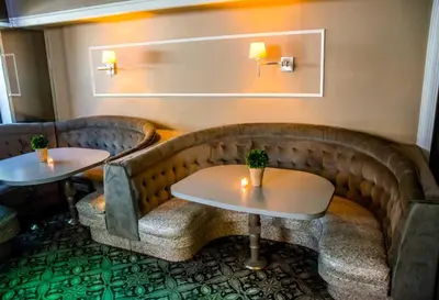 Zona de estar de Hotel Fray Marcos