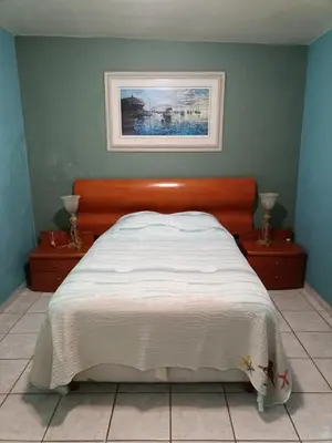Cama o camas de una habitación en Almejas A