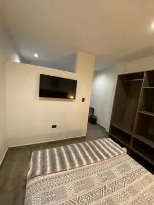 Cama o camas de una habitación en Quinta del sol