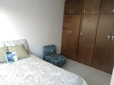 Cama o camas de una habitación en Departamento UNIVERSITARIO en fraccionamiento privado