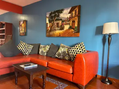 Zona de estar de Casa de la Alegria 2 apartments