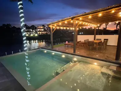 Piscina en o cerca de Casa en Nuevo Altata con Alberca Privada, Villa del mar