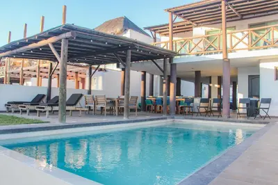 Piscina en o cerca de Casa en Nuevo Altata con Alberca Privada, Villa del mar