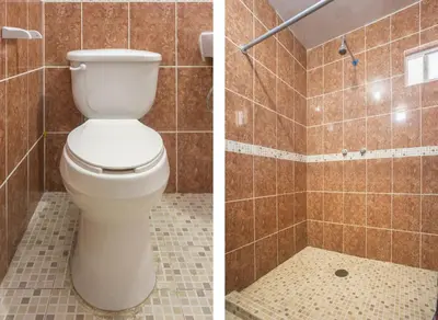 Un baño de Hotel Posada Santa Elena