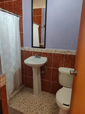 Un baño de Hotel Posada Santa Elena