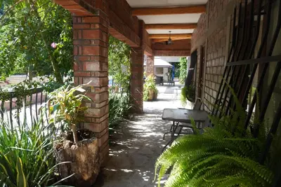 Jardín al aire libre en Hotel Villa de Urike