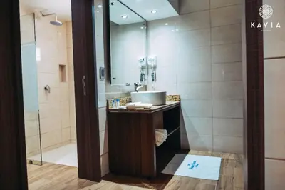 Un baño de KAVIA MEOQUI HOTEL & SUITES