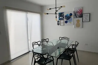 Zona de estar de Vamos a Mazatlán Casa vacacional