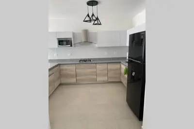 Una cocina o zona de cocina en Vamos a Mazatlán Casa vacacional