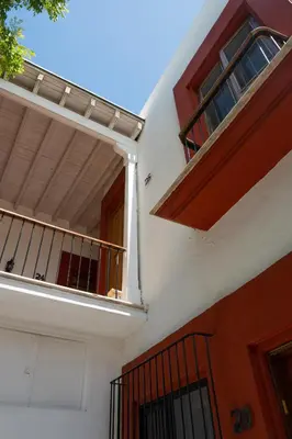Un balcón o terraza de Hotel El Farol