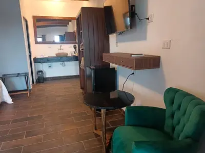 Una cocina o zona de cocina en Hacienda Viga 2020 Hotel