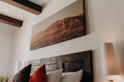 Cama o camas de una habitación en Hacienda Viga 2020 Hotel