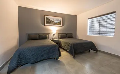 Cama o camas de una habitación en Hotel Nuve Gomez Palacio