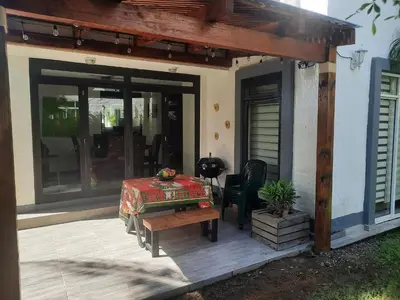 Jardín al aire libre en Villa Quintas Del Mar