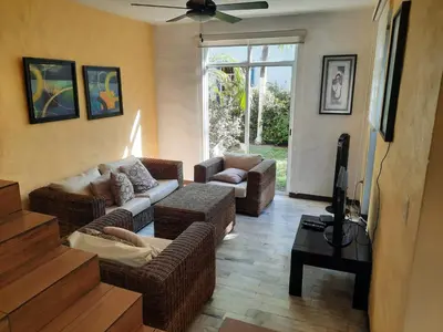Zona de estar de Villa Quintas Del Mar