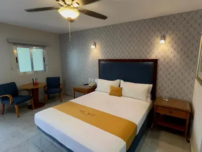 Cama o camas de una habitación en Hotel Maioris Bellavista