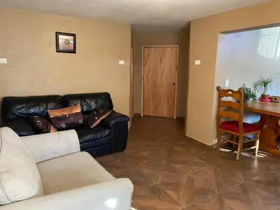 Zona de estar de Cabaña el Pino 1