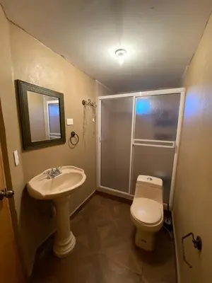 Un baño de Cabaña el Pino 1