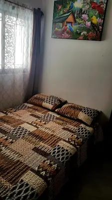 Cama o camas de una habitación en Casa amueblada - Mazatlán