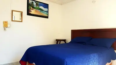 Cama o camas de una habitación en Casa amueblada - Mazatlán