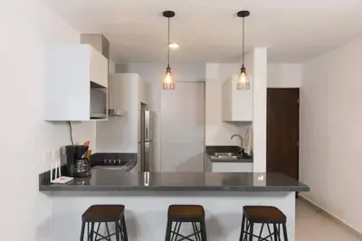 Una cocina o zona de cocina en DEPARTAMENTO EN PLANTA BAJA CON TERRAZA