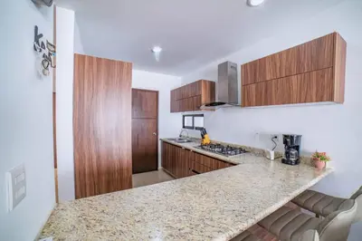 Una cocina o zona de cocina en CASA VACACIONAL PERFECTA PARA TU FAMILIA!