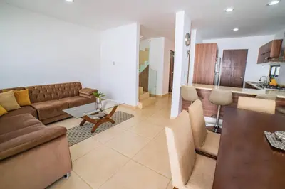 Zona de estar de CASA VACACIONAL PERFECTA PARA TU FAMILIA!