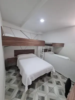 Cama o camas de una habitación en Hotel Town Express