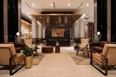 Zona de estar de Four Points by Sheraton Ciudad Juarez