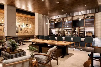 Zona de estar de Four Points by Sheraton Ciudad Juarez