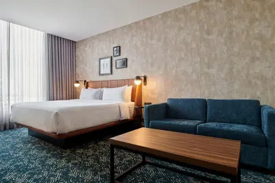 Cama o camas de una habitación en Four Points by Sheraton Ciudad Juarez