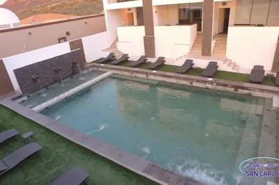 Piscina en o cerca de Departamento Topacio 1 Joyas del Mar