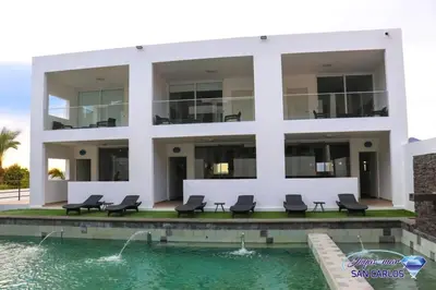 Piscina en o cerca de Departamento Topacio 2 Joyas del mar San Carlos