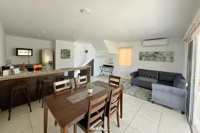 Zona de estar de Casa en nuevo Altata, Punta Esmeralda Grand