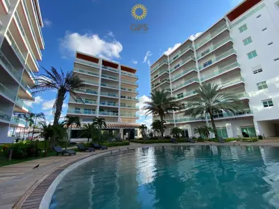 Piscina en o cerca de Tu Refugio Ideal ubicado en Marina Mazatlán by G P S rentas