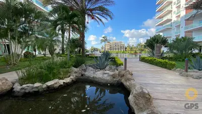 Jardín al aire libre en Habitación hotelera 5min de la playa by G P S rentas