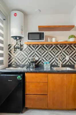 Una cocina o zona de cocina en Casa Guillermina