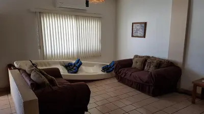 Zona de estar de Departamento Zona Dorada Mazatlán 6