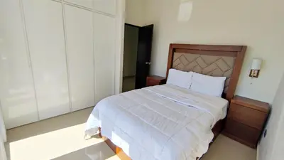 Cama o camas de una habitación en Condominios Costa Diamante