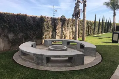 Jardín al aire libre en Palmilla residencial departamento en zona privada