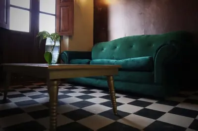 Zona de estar de La Casa del General Hotel Boutique